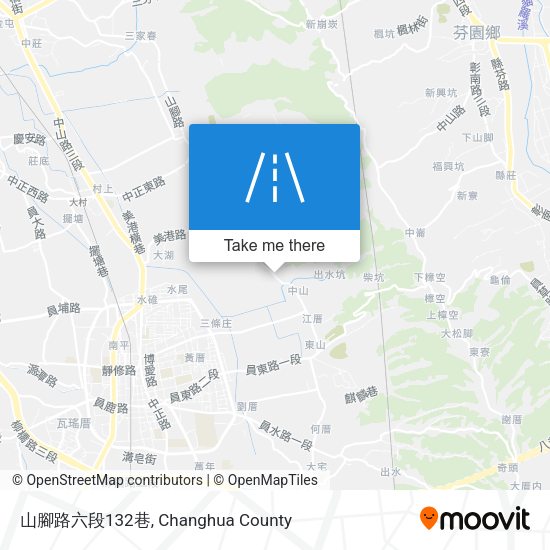 山腳路六段132巷 map