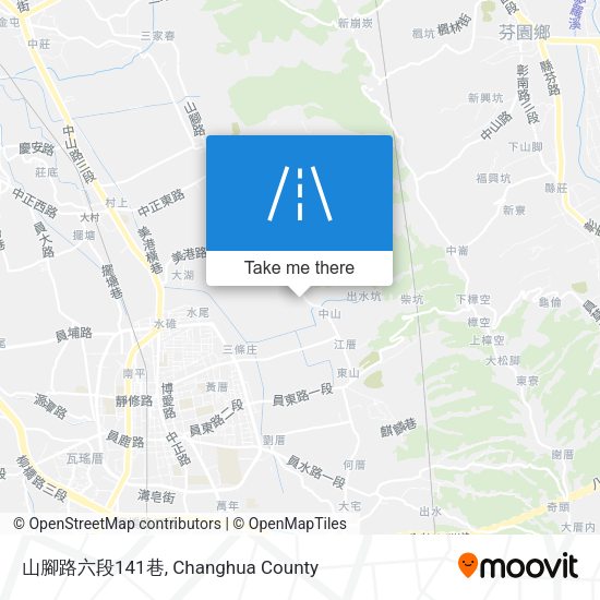 山腳路六段141巷 map