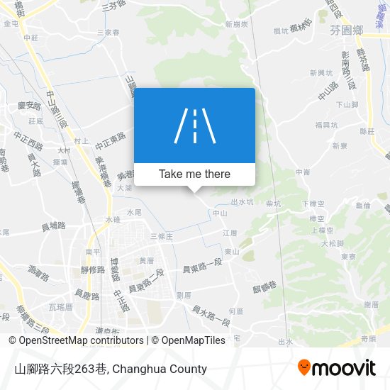 山腳路六段263巷 map