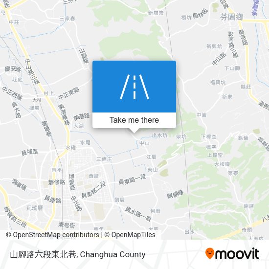 山腳路六段東北巷 map