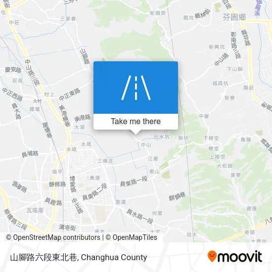 山腳路六段東北巷 map