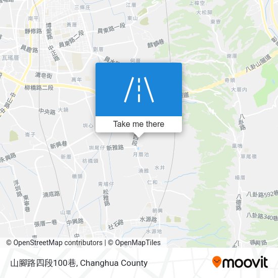 山腳路四段100巷 map