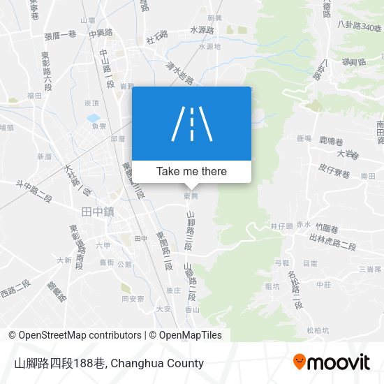 山腳路四段188巷 map