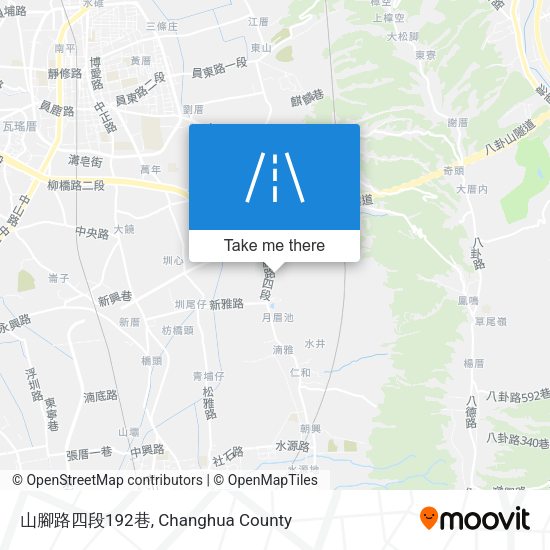 山腳路四段192巷 map