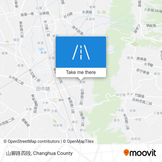 山腳路四段 map