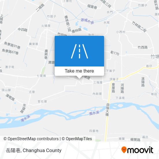 岳陽巷地圖