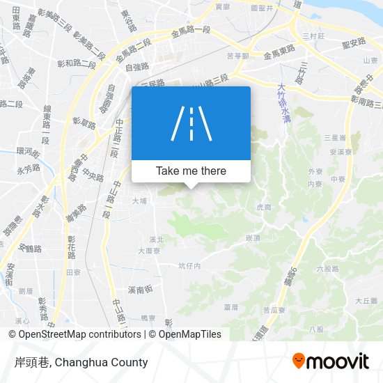 岸頭巷地圖