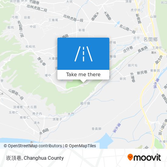 崁頂巷 map