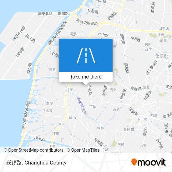 崁頂路地圖