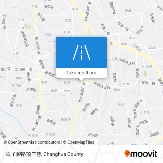 崙子腳路頂庄巷地圖