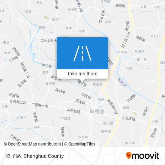 崙子路 map