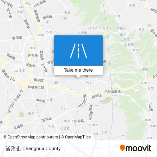 崙雅巷地圖