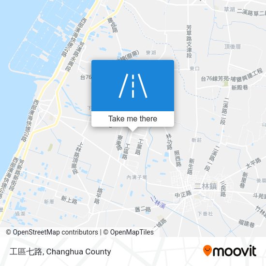 工區七路地圖
