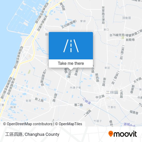工區四路 map