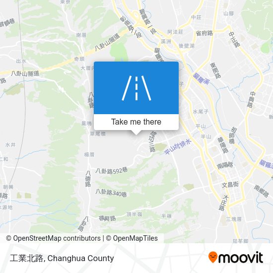 工業北路 map