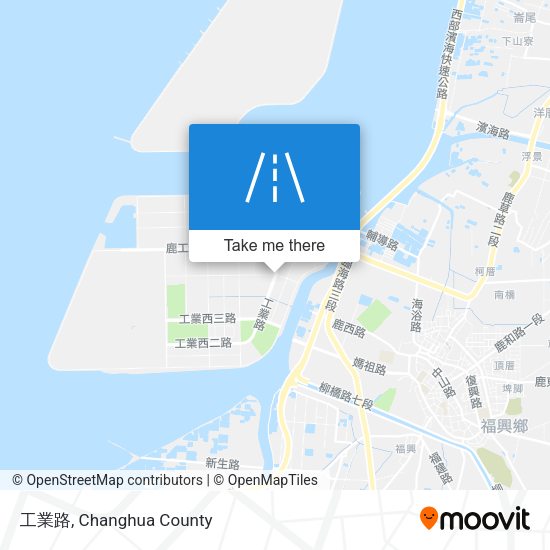 工業路地圖