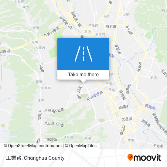 工業路 map