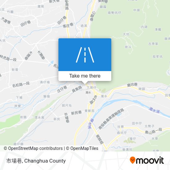 市場巷 map