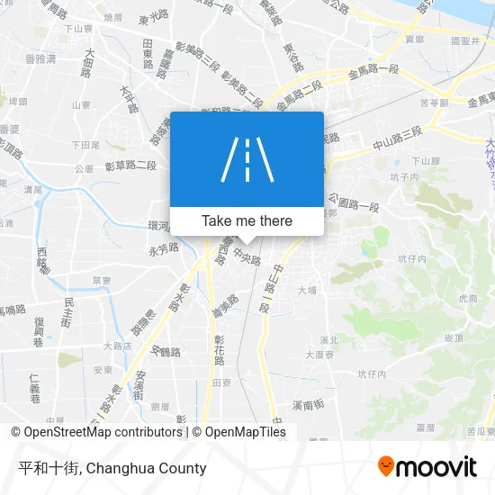 平和十街 map