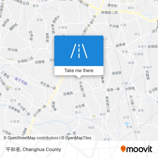 平和巷地圖
