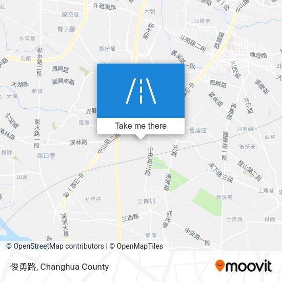 俊勇路地圖
