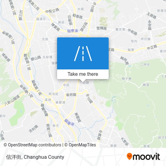 信洋街 map