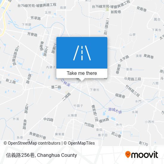 信義路256巷地圖