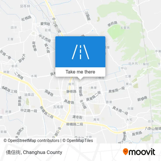 僑信街 map