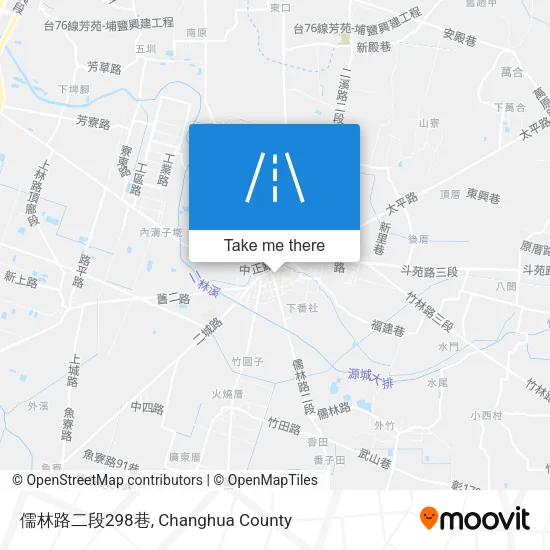 儒林路二段298巷地圖