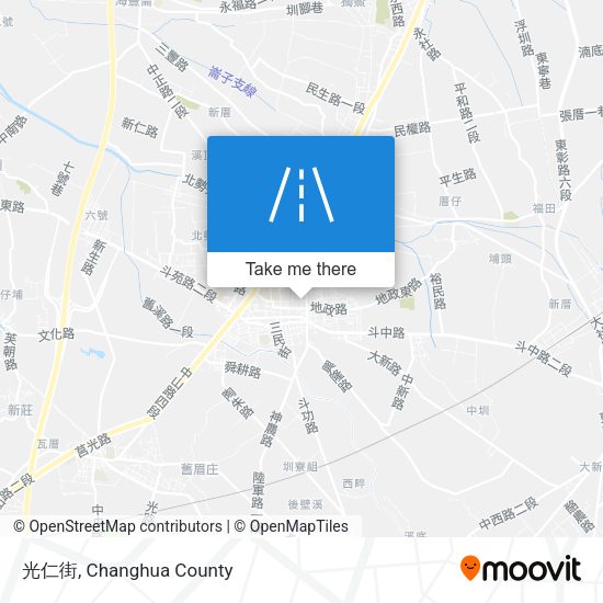 光仁街地圖