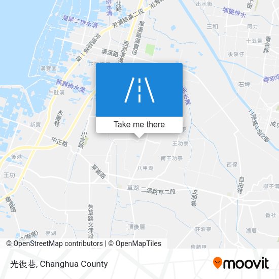 光復巷 map
