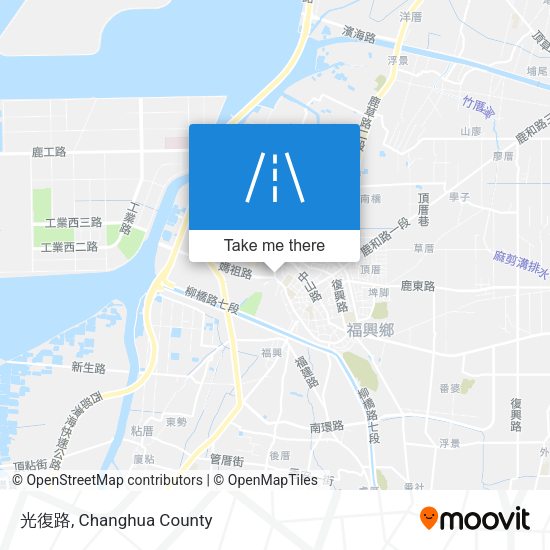 光復路地圖