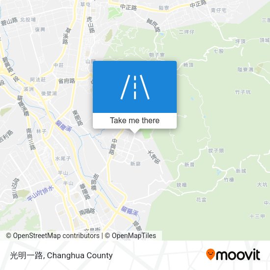 光明一路 map