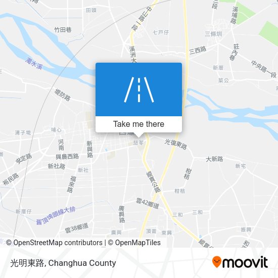 光明東路 map