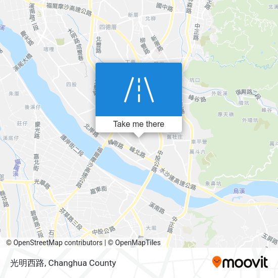 光明西路地圖