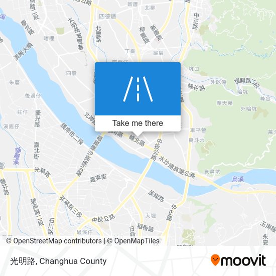 光明路地圖