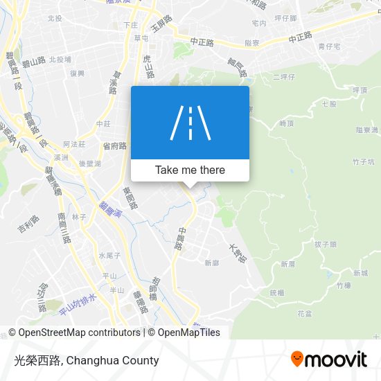 光榮西路地圖