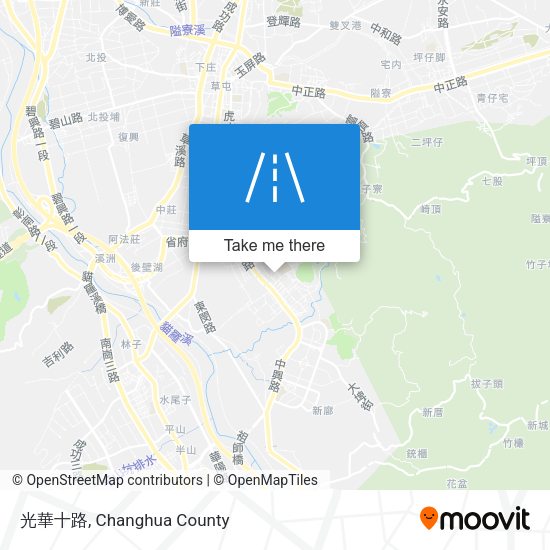 光華十路 map