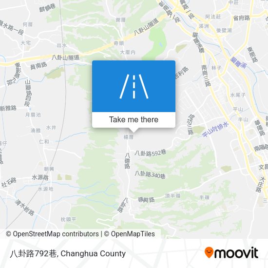八卦路792巷 map