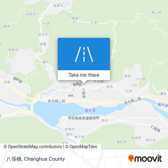 八張橋地圖