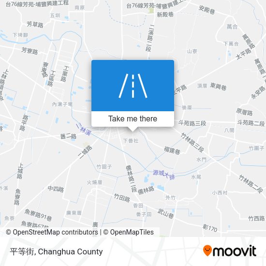 平等街 map