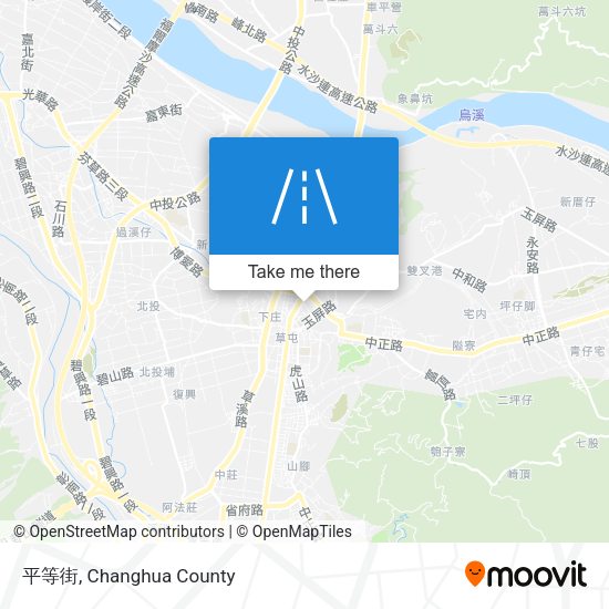 平等街 map