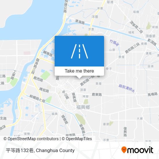 平等路132巷地圖