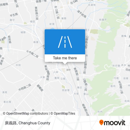 廣義路地圖