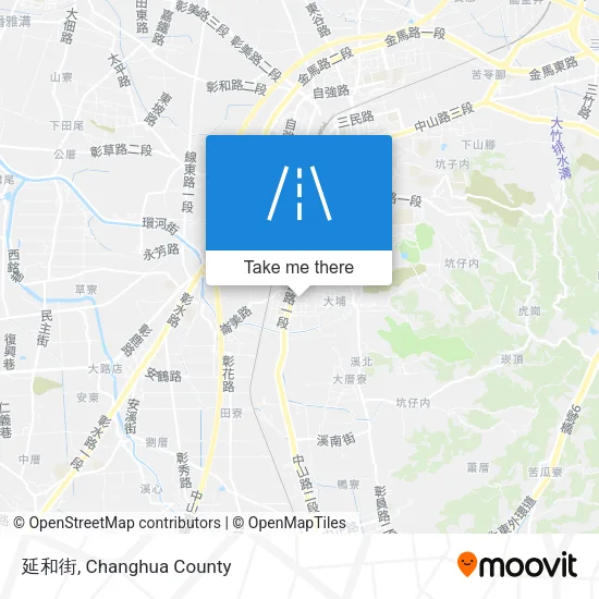 延和街 map