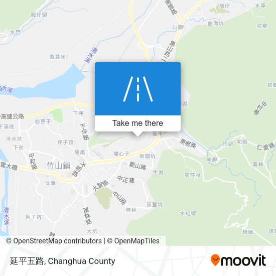 延平五路地圖