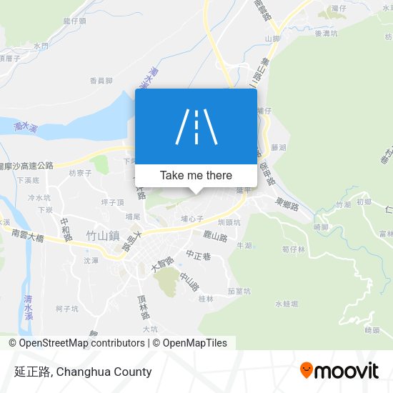 延正路地圖