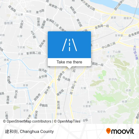 建和街 map