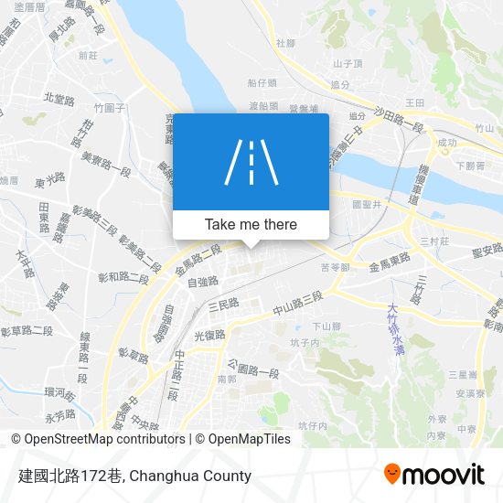 建國北路172巷 map