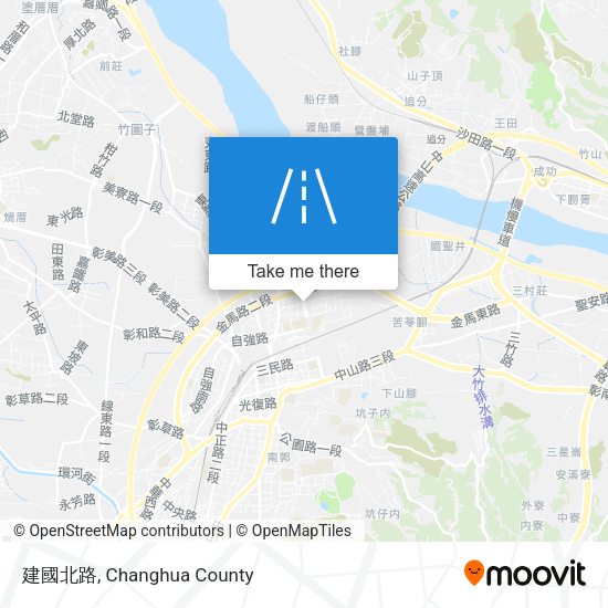 建國北路地圖